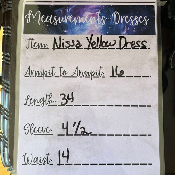 Nissa Ruffled Yellow Asymmetrical Dress – Size 2 Summer Vibes - Picture 5 of 16